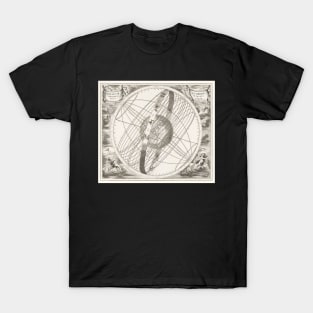 Antique 17th Century Astronomical Illustration T-Shirt